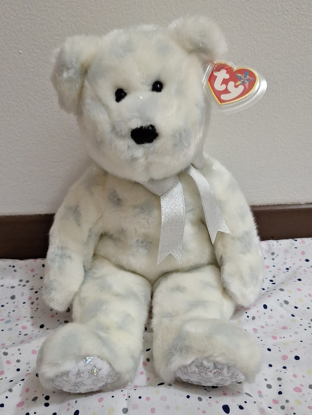 The Beginning Bear TY BEANIE BUDDY